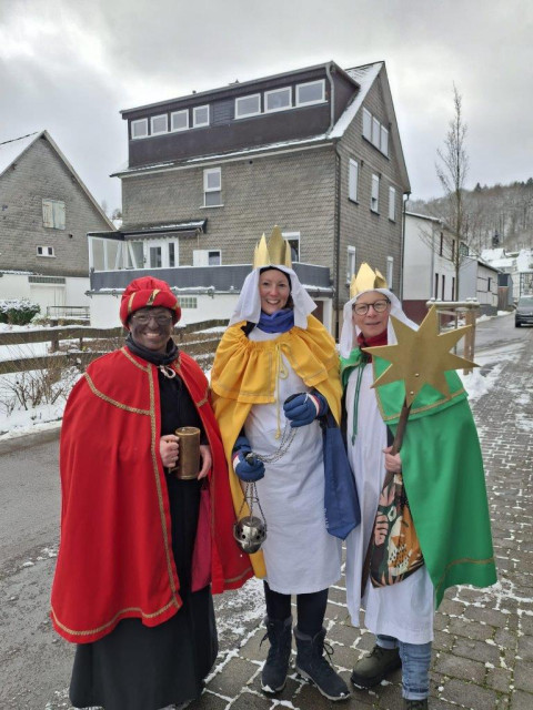 Sternsinger in Bilstein unterwegs: Tradition gelebt – und Gutes getan